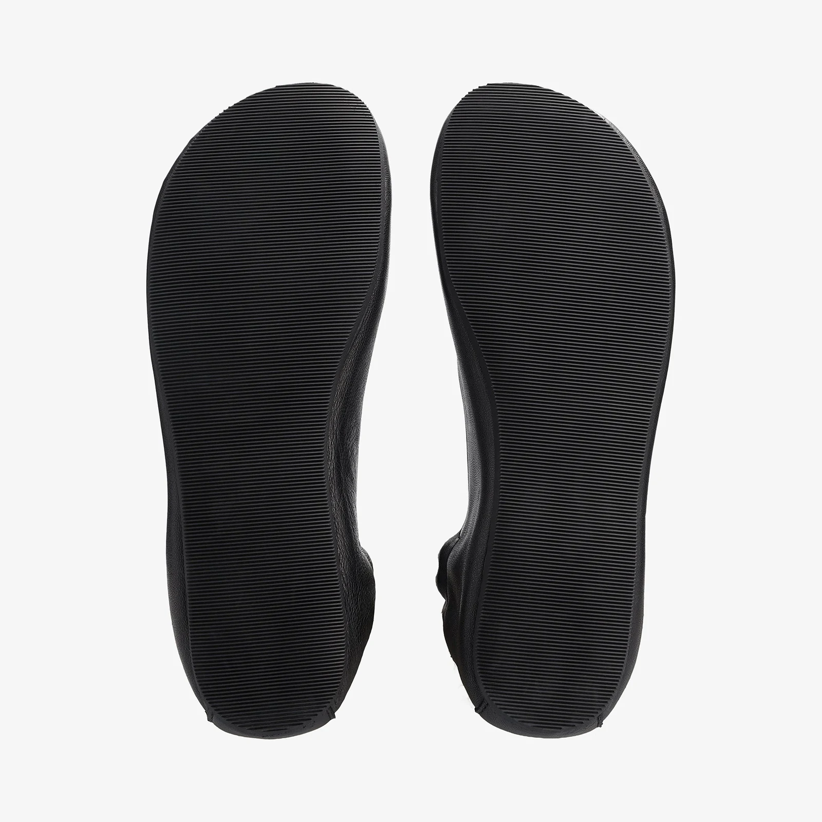 Женские балетки Groundies Sleek — Black (Barefoot), фото 3