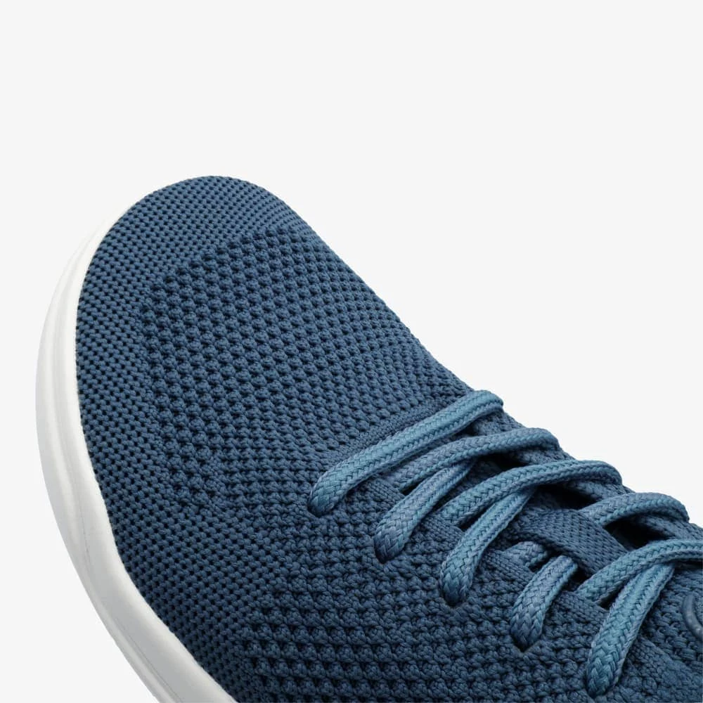 Мужские кроссовки Groundies Active Knit — Navy/White (Barefoot), фото 3