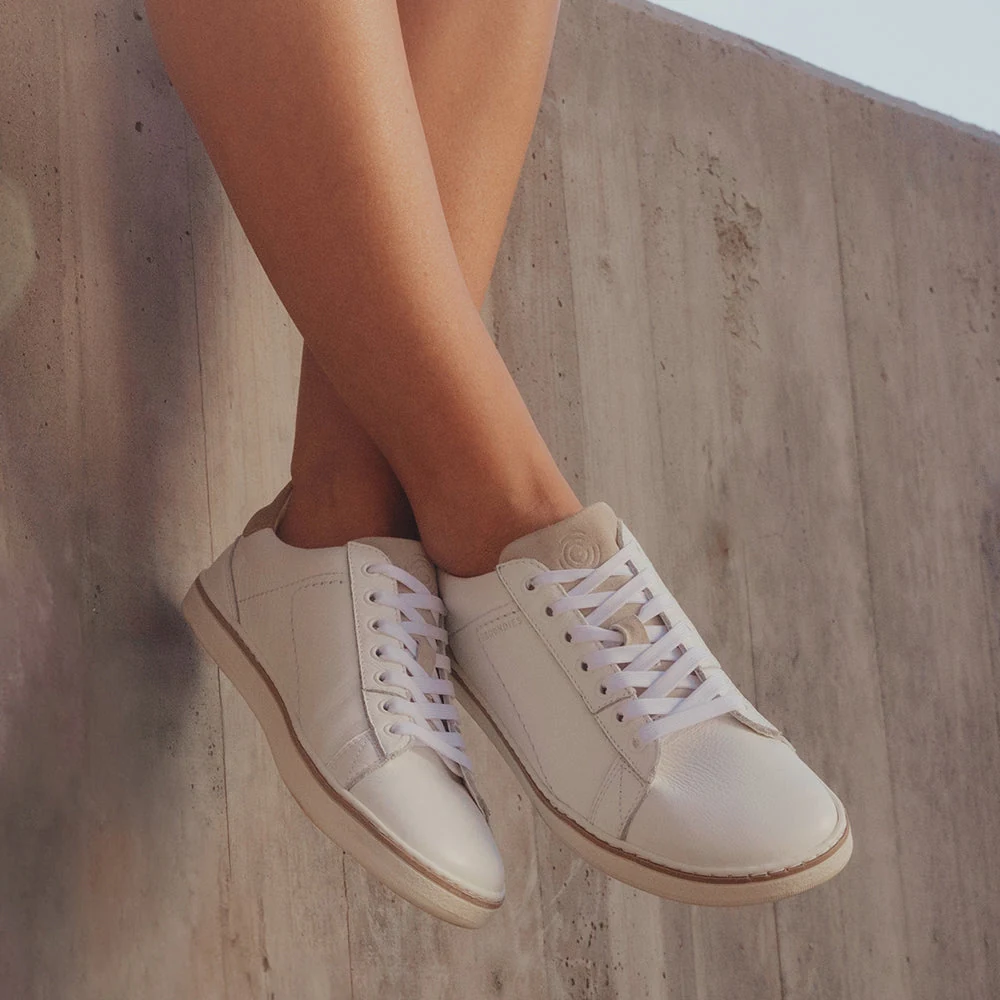 Женские кроссовки Groundies Galaxy — Weiß/Beige (Barefoot), фото 2