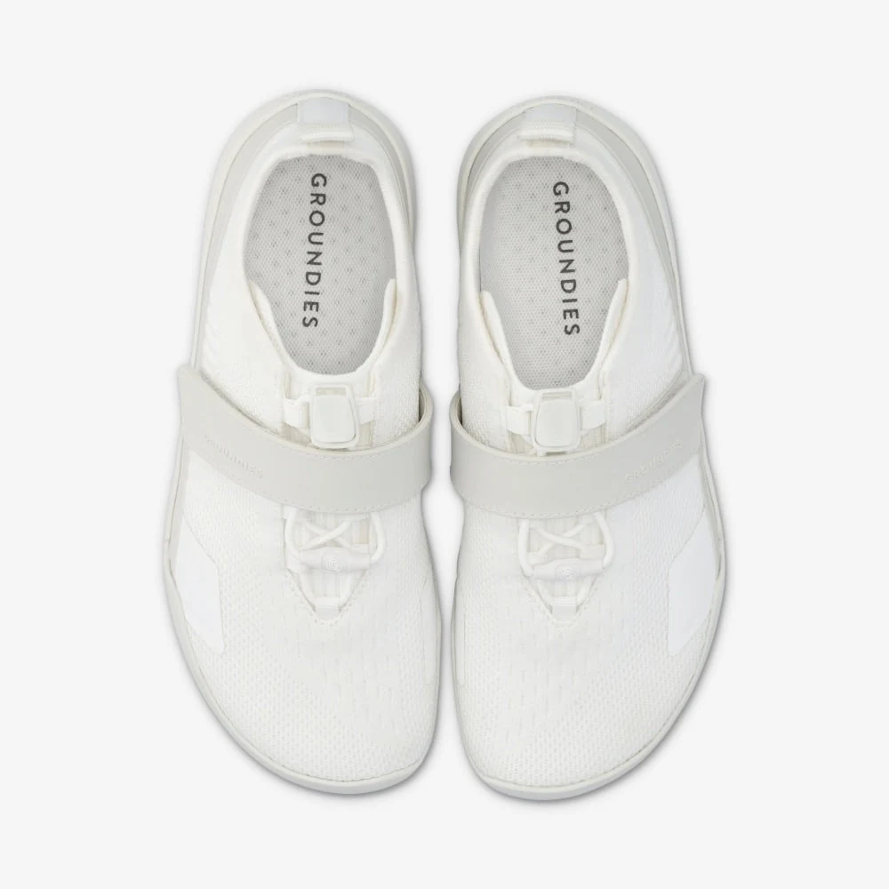 Женские кроссовки Groundies G-Flex — Off-White (Barefoot), фото 5
