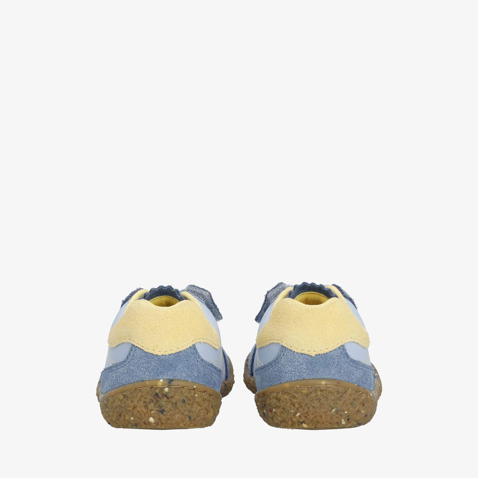 Детские кроссовки Groundies Panama Kids — Sky Blue/Lemon Cream (Barefoot), фото 7