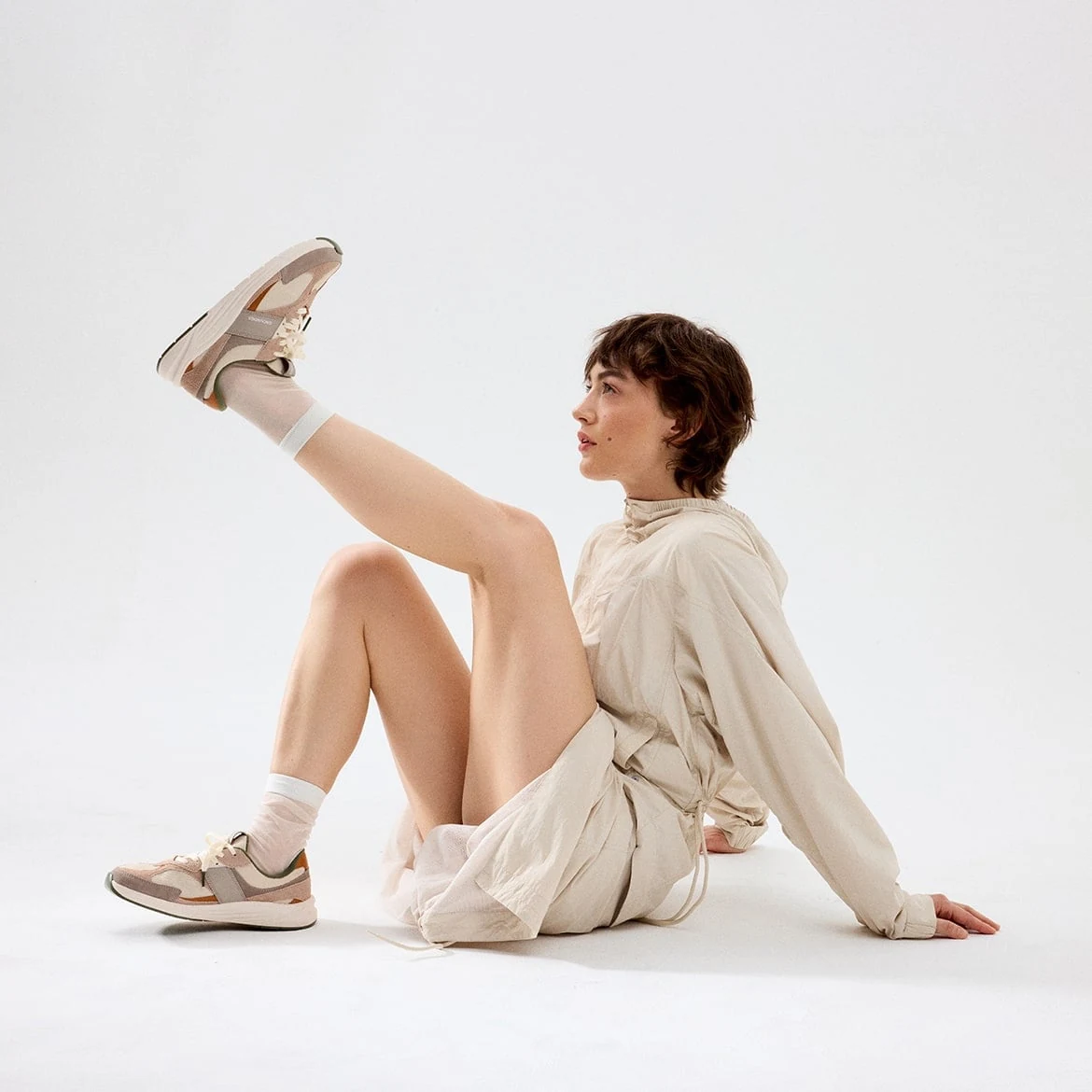 Женские кроссовки Groundies Starlite 2.0 — Beige/Caramel (Barefoot), фото 2