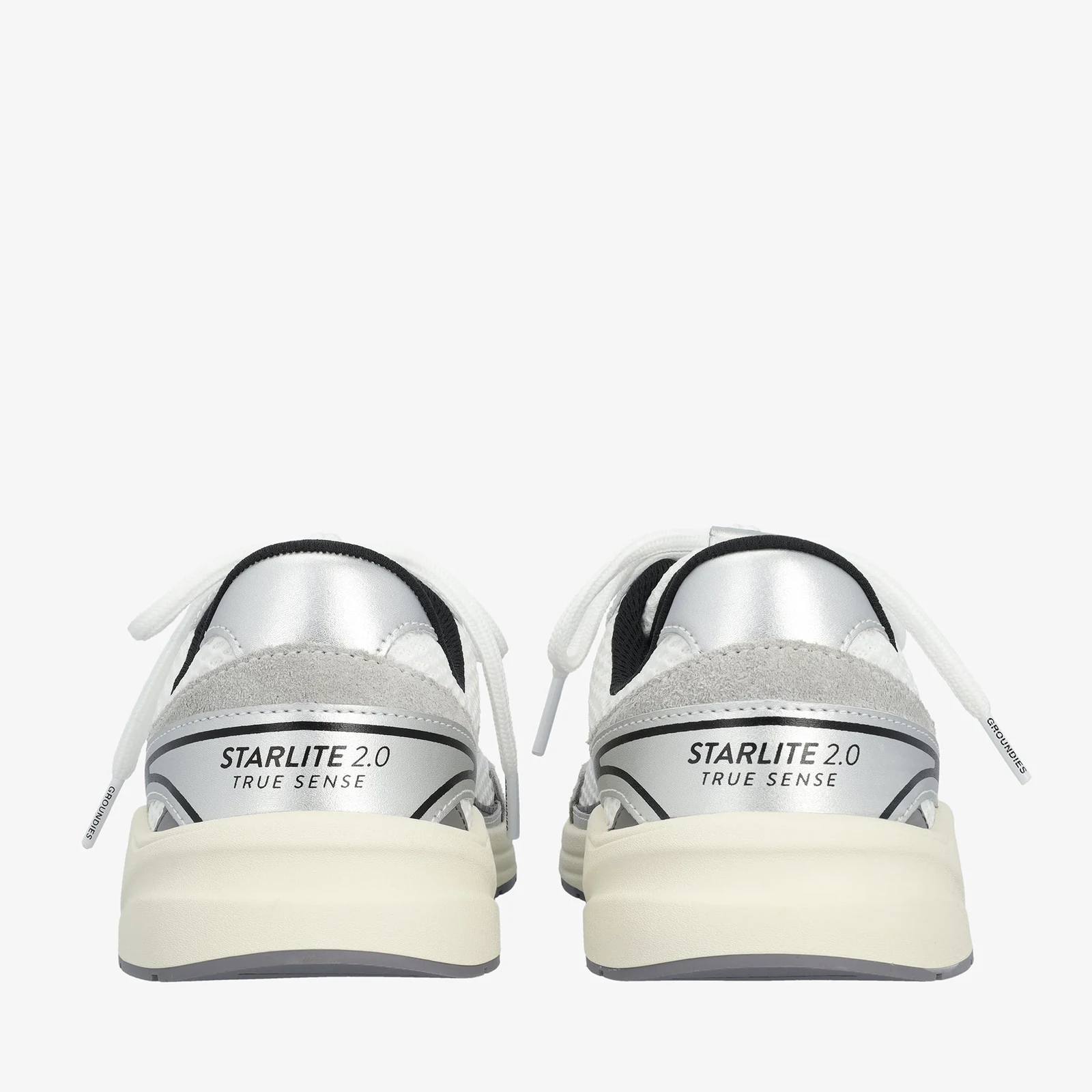 Кроссовки Groundies Starlite 2.0 — White/Silver/Black (Barefoot), фото 8