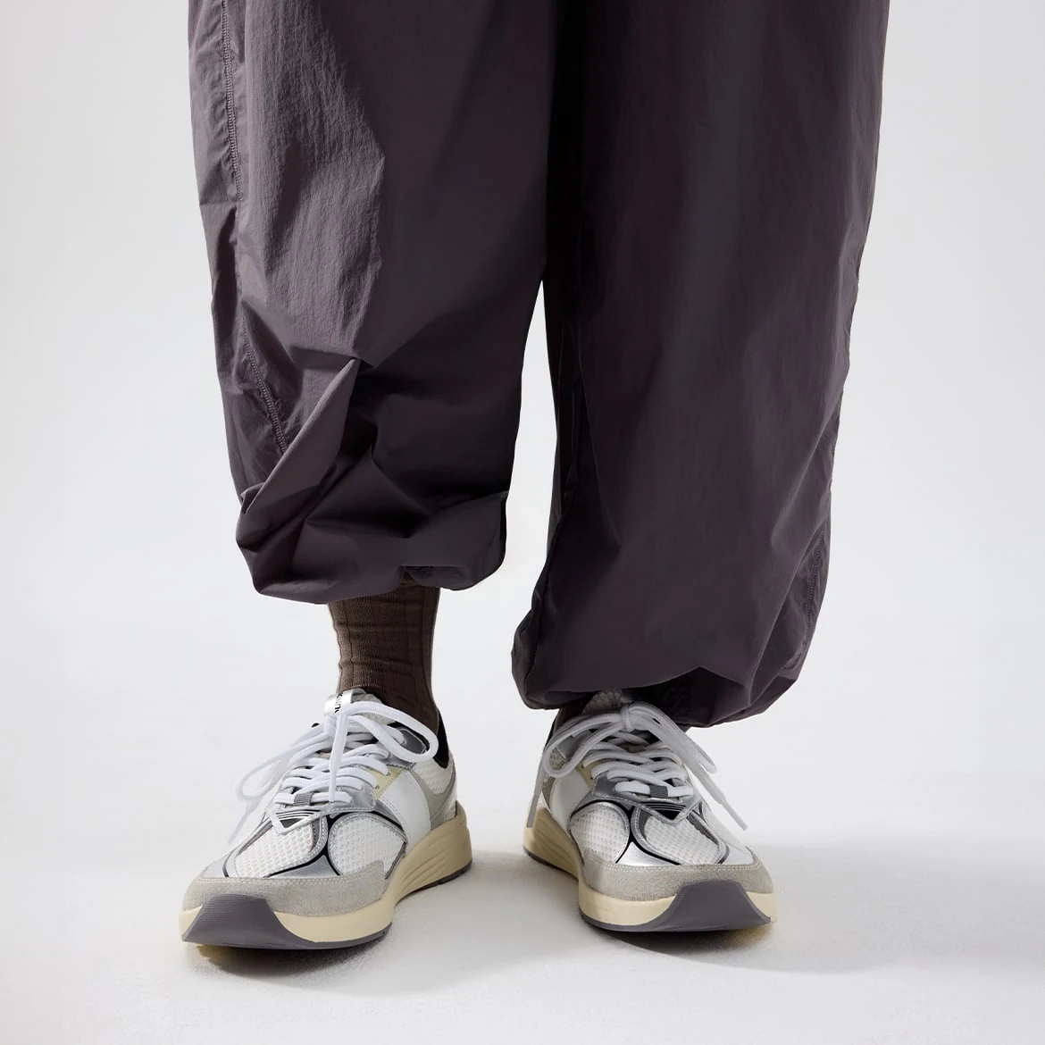 Мужские кроссовки Groundies Starlite 2.0 — White/Silver/Black (Barefoot), фото 2