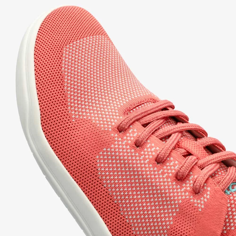 Женские кроссовки Groundies Active Knit — Bright Peach/Aqua (Barefoot), фото 3