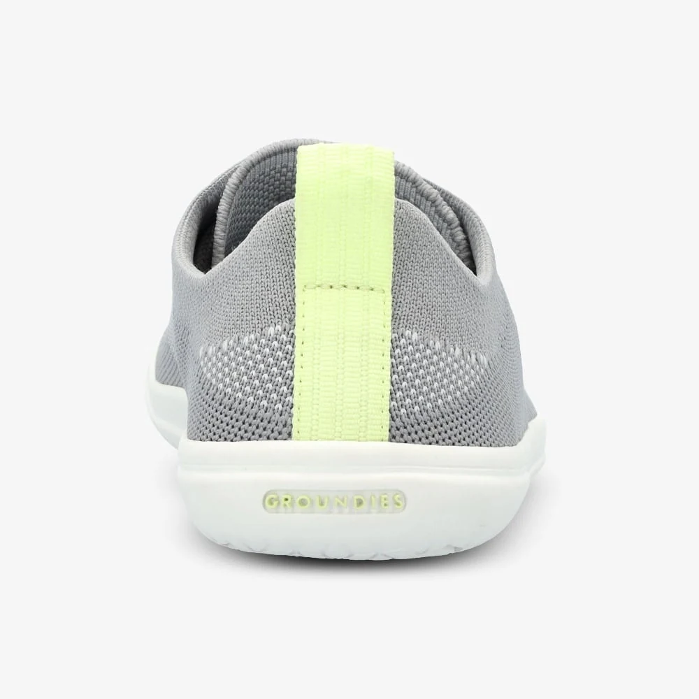 Мужские кроссовки Groundies Active Knit — Stone/Lime (Barefoot), фото 6