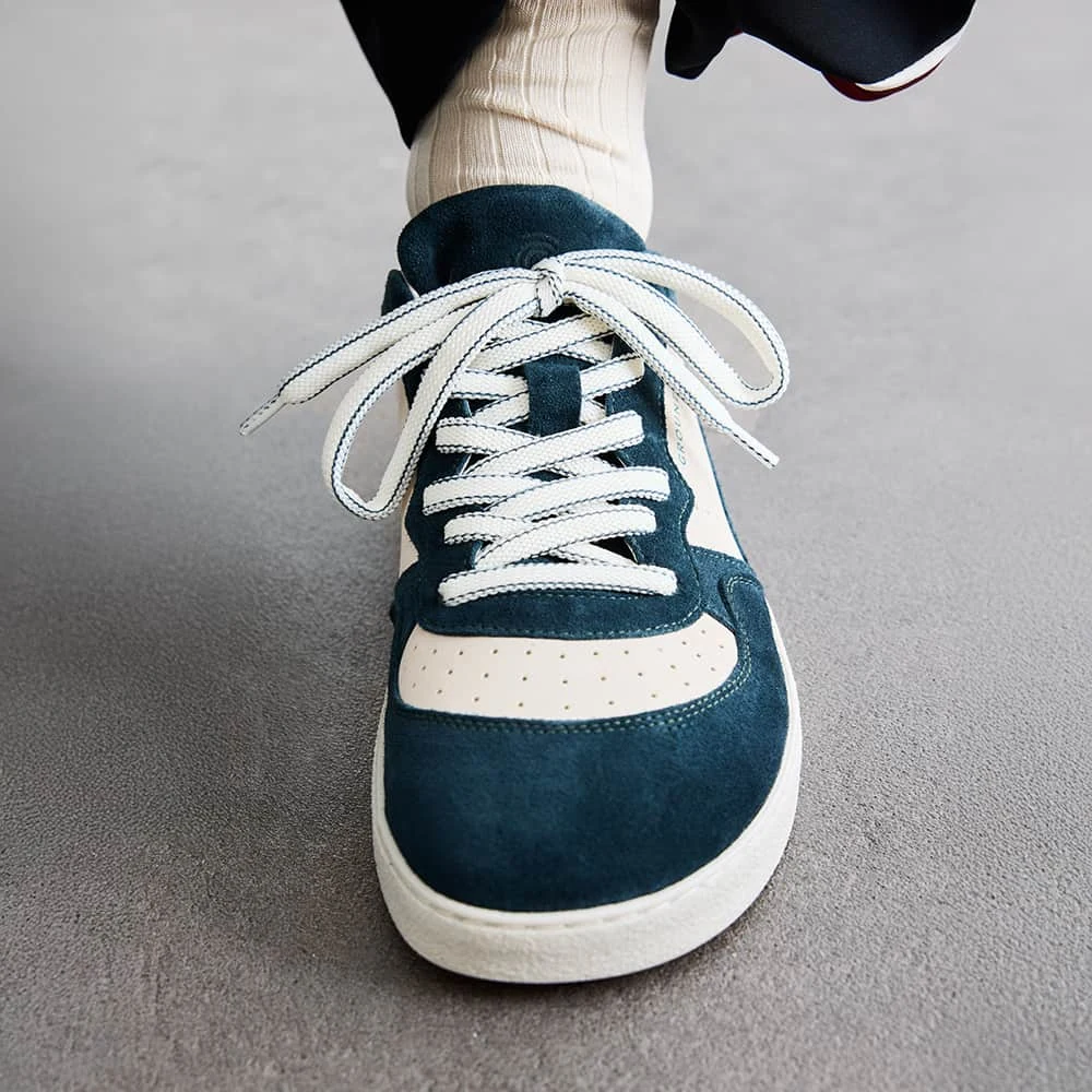 Мужские кроссовки Groundies Nova Special — Teal/Off-White (Barefoot), фото 2
