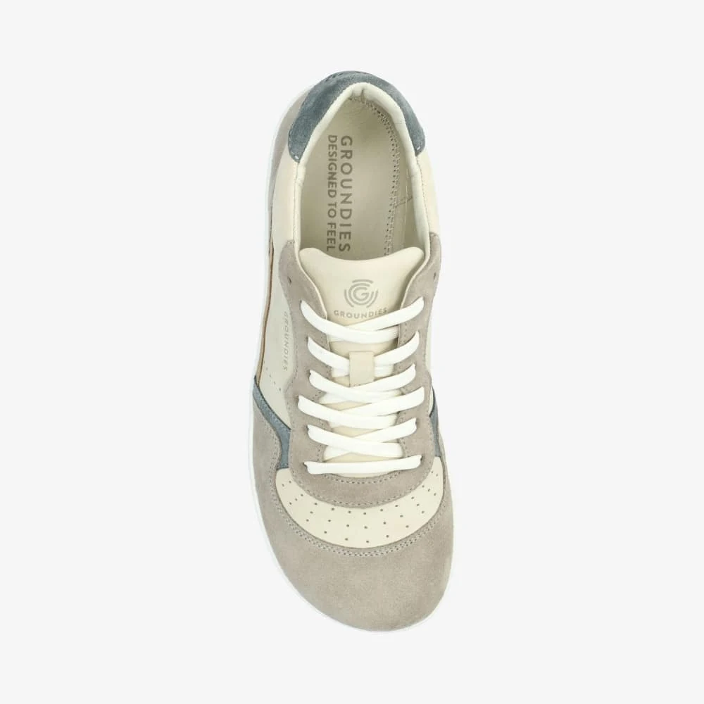 Женские кроссовки Groundies Nova GO1 — Beige/Sage Green (Barefoot), фото 5