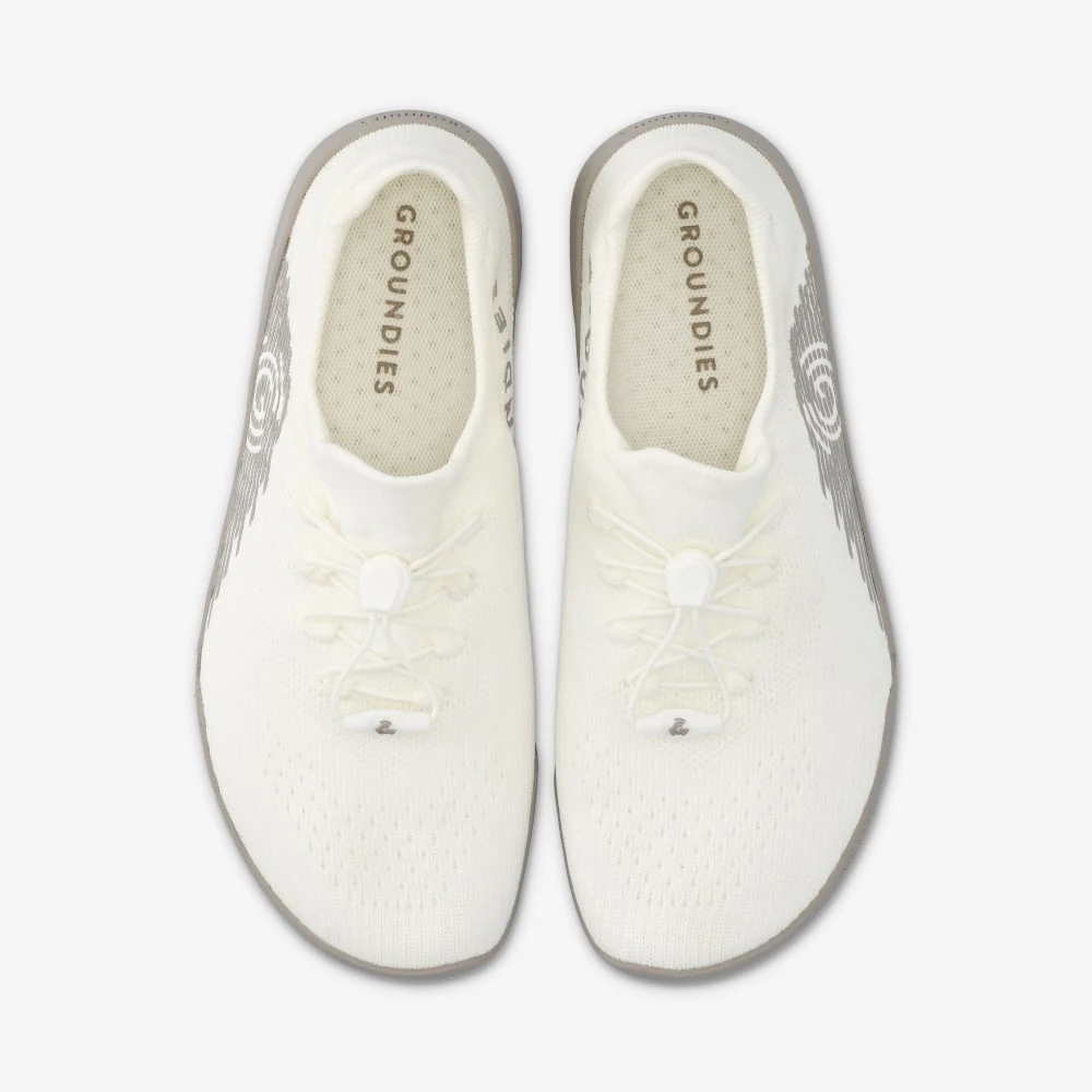 Мужские кроссовки Groundies G-Pure — Off-White (Barefoot), фото 4