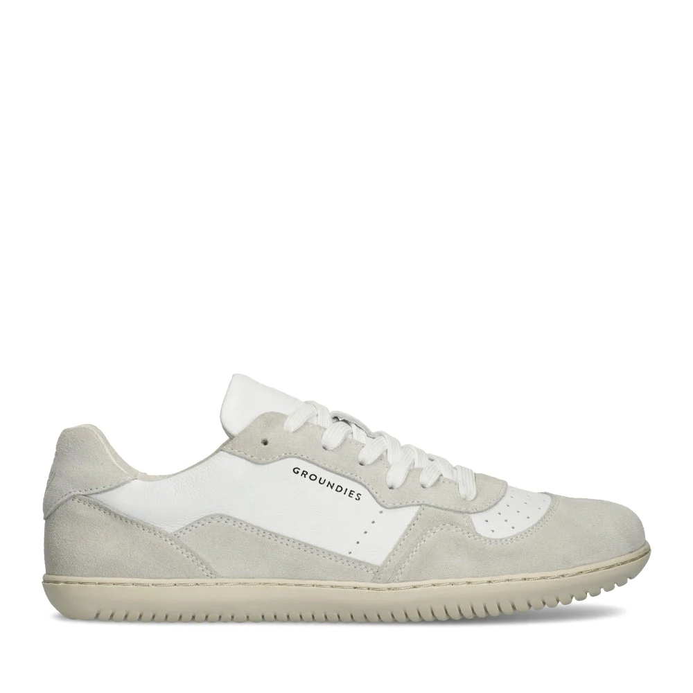 Мужские кроссовки Groundies Nova GO1 — White/Off-White (Barefoot) — фото 1 из 6