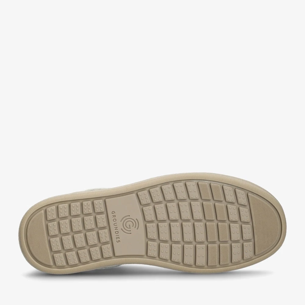 Женские кроссовки Groundies Hamptons 2.0 Teddy — Off-White (Barefoot Light), фото 4
