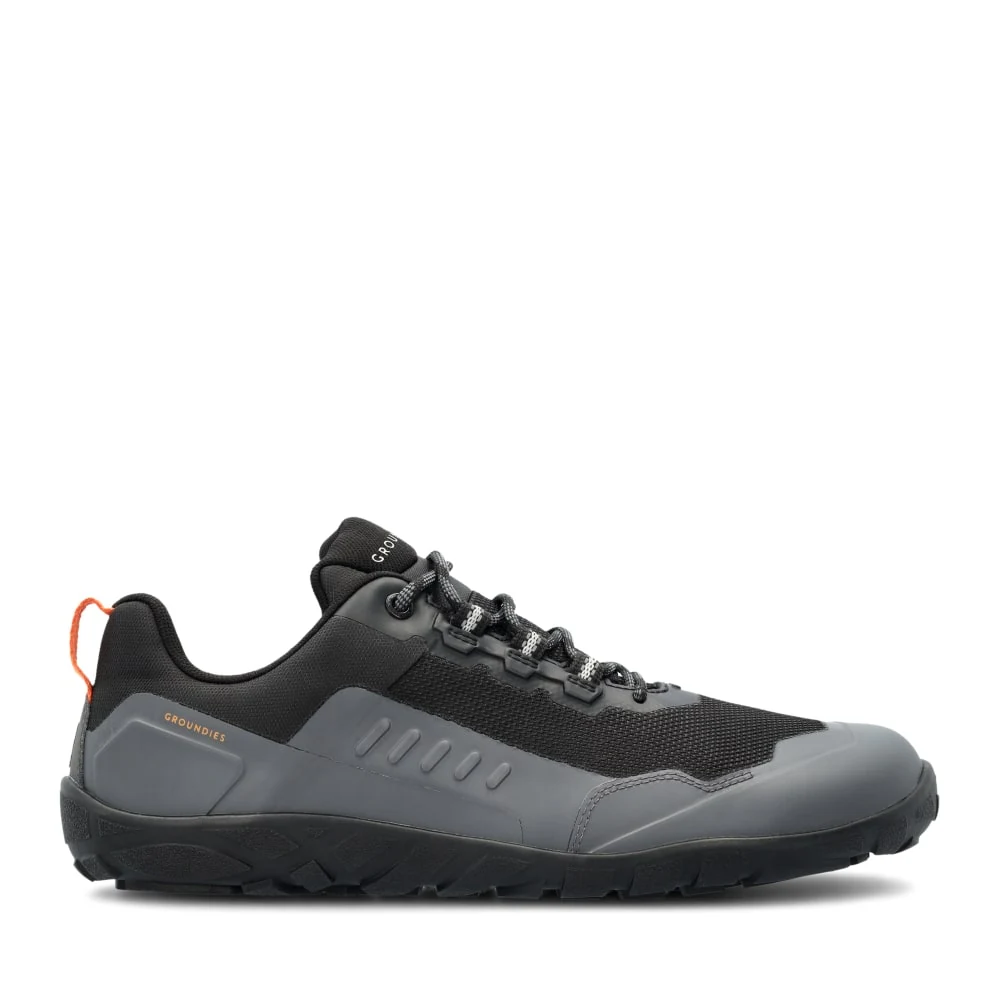 Мужские треккинговые кроссовки Groundies All Terrain Low 2.0 — Schwarz (Barefoot) — фото 1 из 6