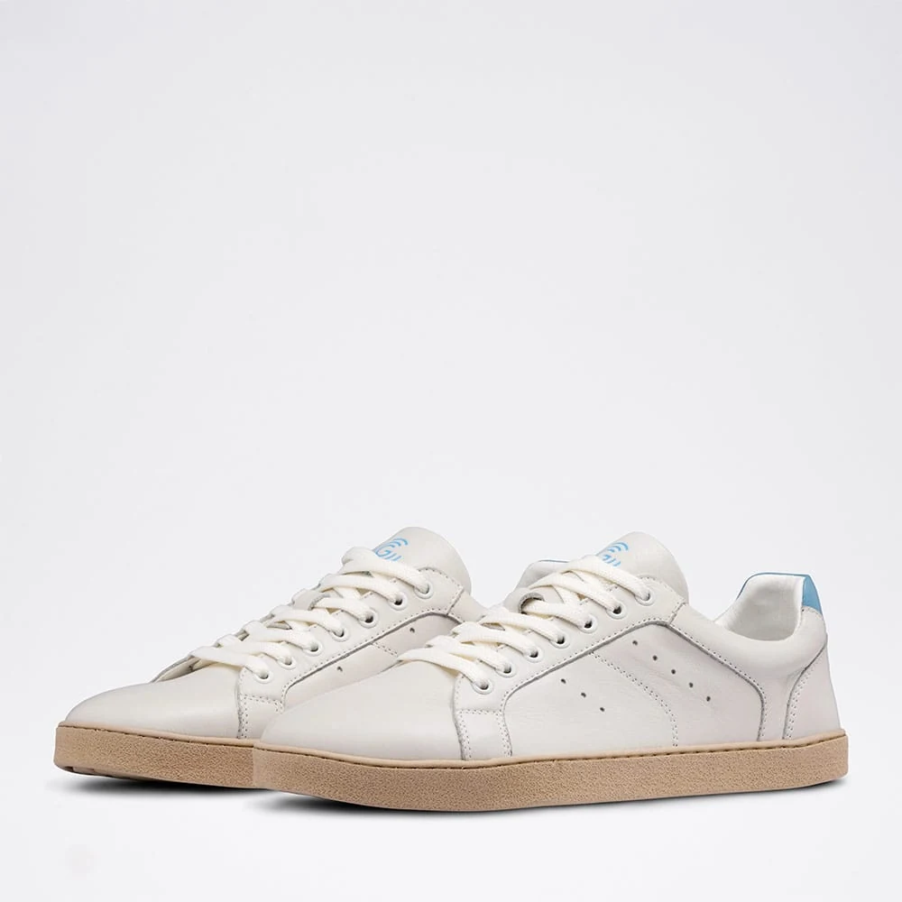 Женские кроссовки Groundies Universe — Off-White/Hellblau (Barefoot Light), фото 3
