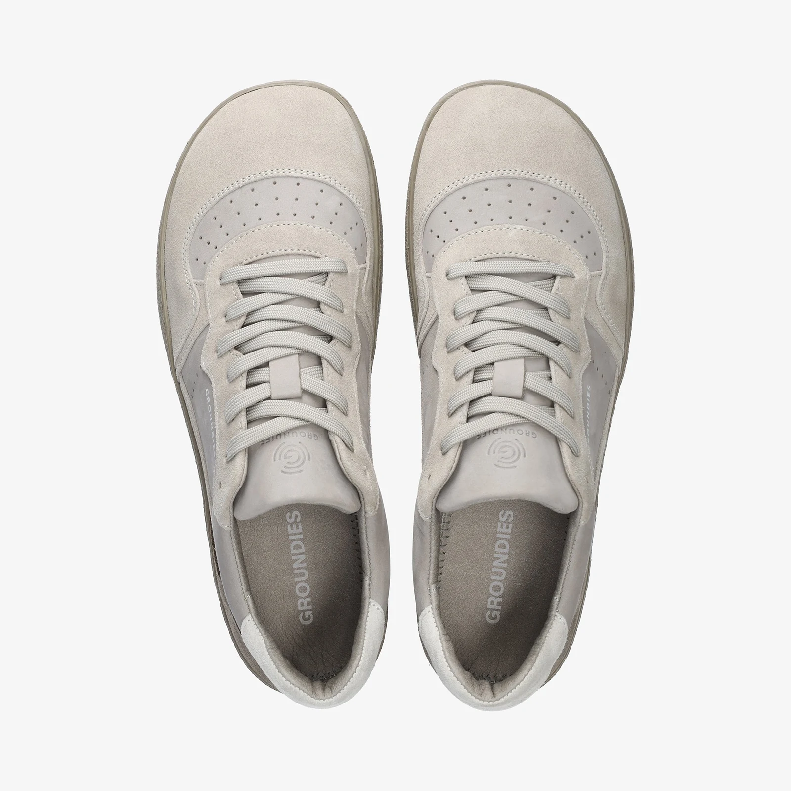 Женские кроссовки Groundies Nova GS1 — Grey/Off-White (Barefoot), фото 2