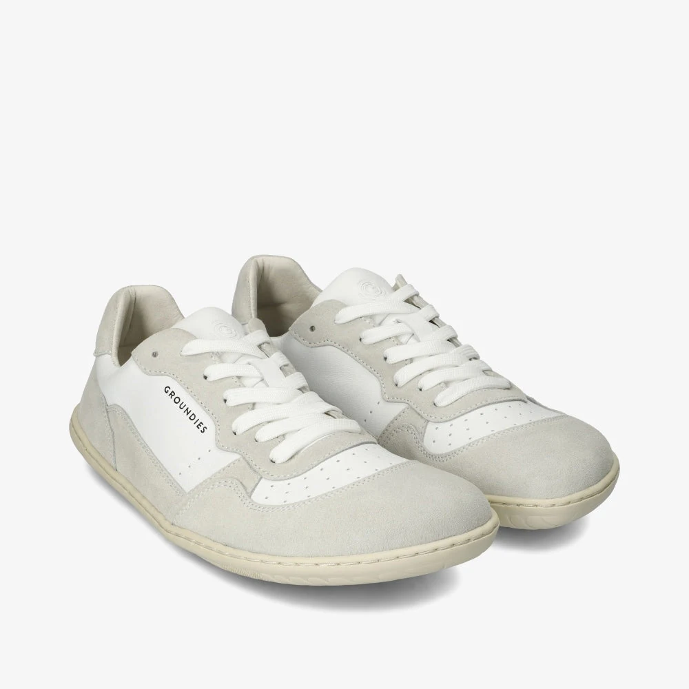 Женские кроссовки Groundies Nova GO1 — White/Off-White (Barefoot+), фото 5