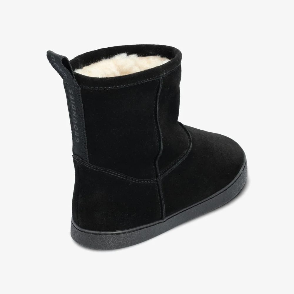 Женские ботинки Groundies Cozy Boot 2.0 — Black (Barefoot), фото 5