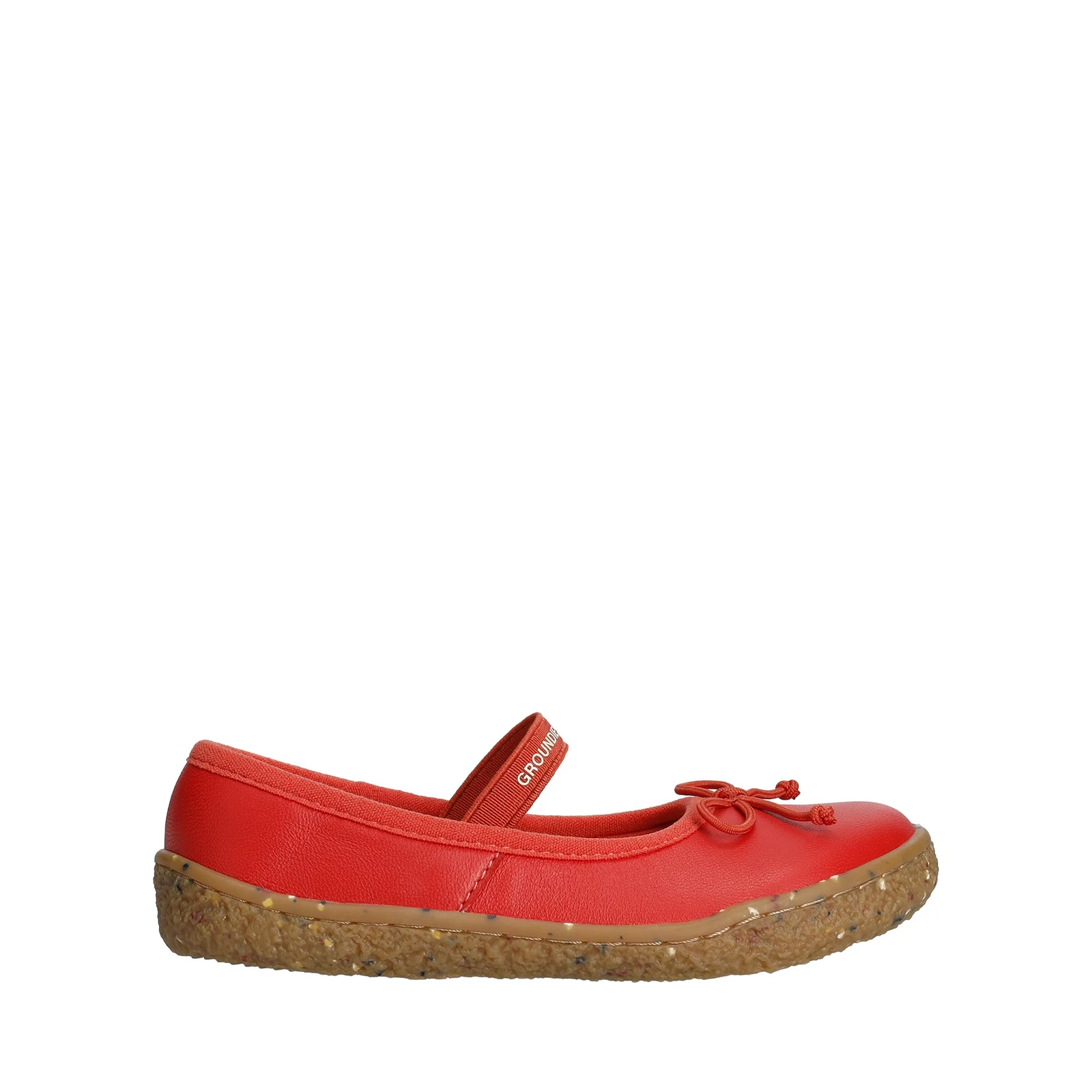 Детские туфли Groundies Sofia — Cherry Red (Barefoot) — фото 1 из 6
