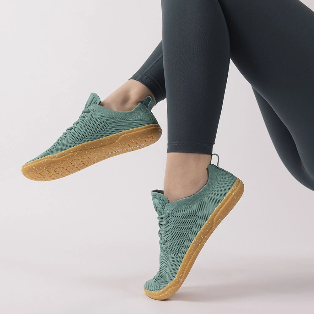 Женские кроссовки Groundies Active Knit — Jade (Barefoot), фото 2