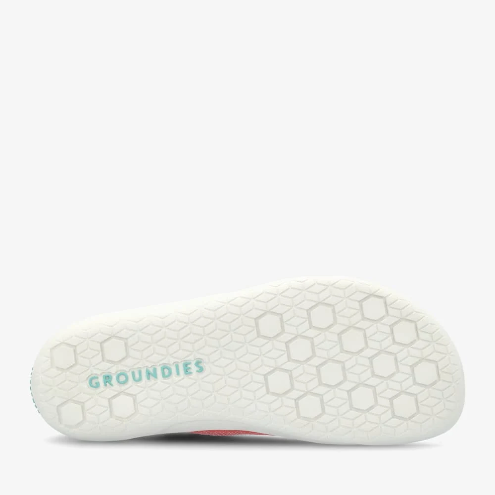 Женские кроссовки Groundies Active Knit — Bright Peach/Aqua (Barefoot), фото 2