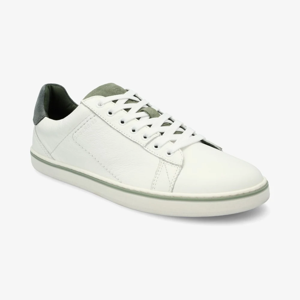 Мужские кроссовки Groundies Galaxy — White/Sage Green (Barefoot), фото 5