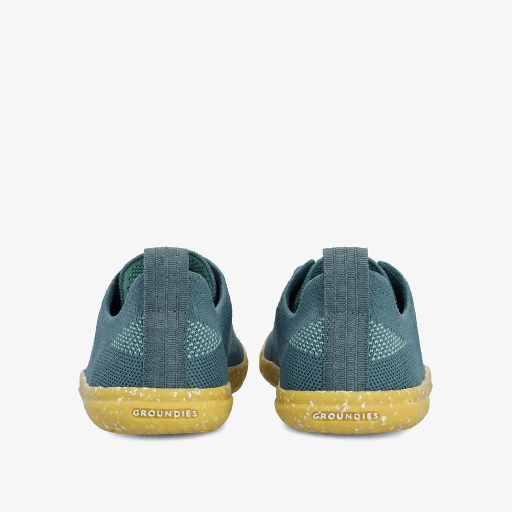 Мужские кроссовки Groundies Active Knit — Teal/Jade (Barefoot), фото 6
