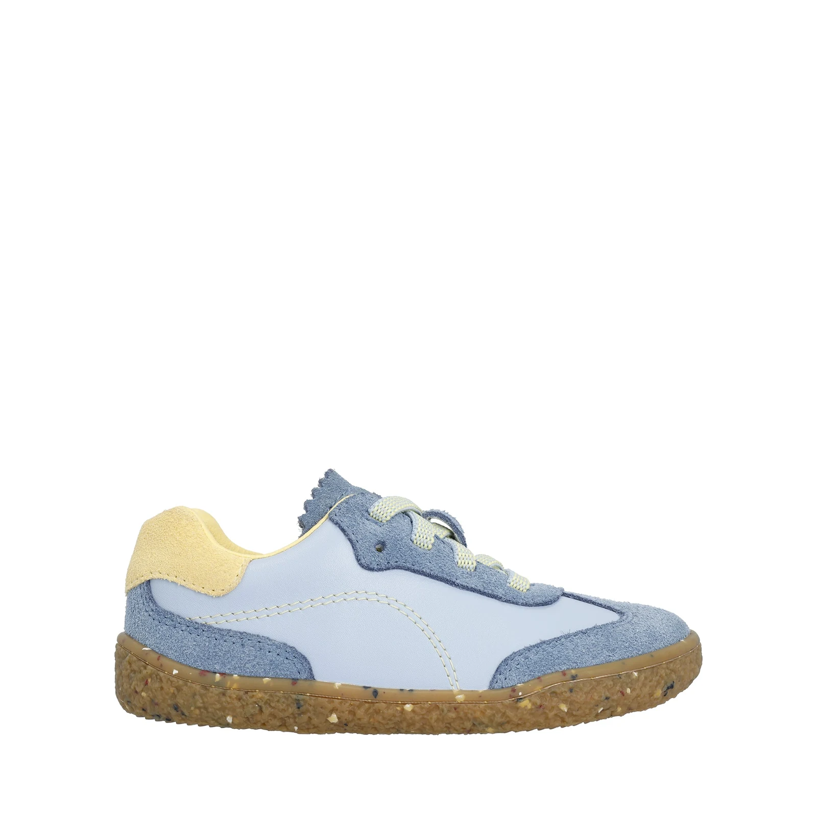 Детские кроссовки Groundies Panama Kids — Sky Blue/Lemon Cream (Barefoot) — фото 1 из 7
