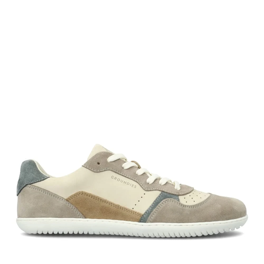 Женские кроссовки Groundies Nova GO1 — Beige/Sage Green (Barefoot) — фото 1 из 6
