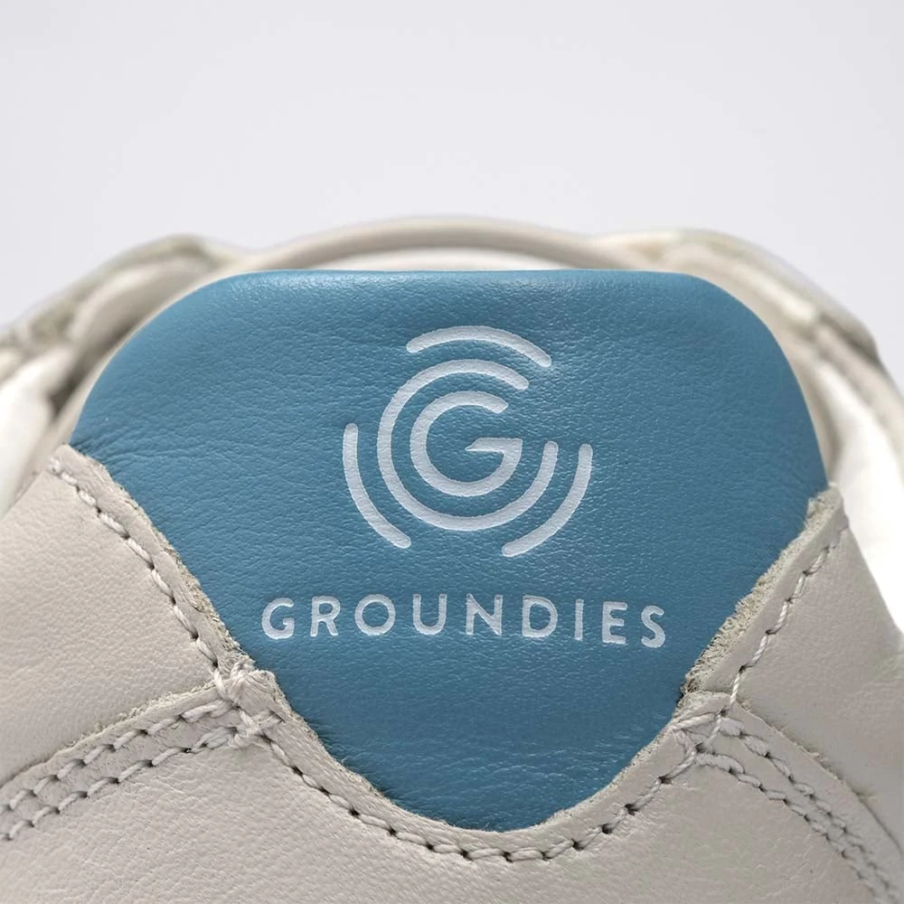 Женские кроссовки Groundies Universe — Off-White/Hellblau (Barefoot), фото 4