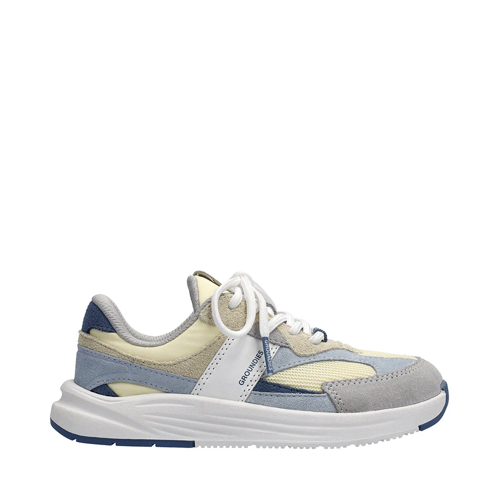 Детские кроссовки Groundies Starlite 2.0 Junior — Lemon Cream/Sky Blue (Barefoot) — фото 1 из 8