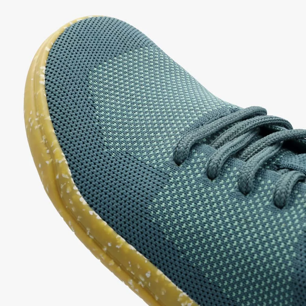 Мужские кроссовки Groundies Active Knit — Teal/Jade (Barefoot), фото 3