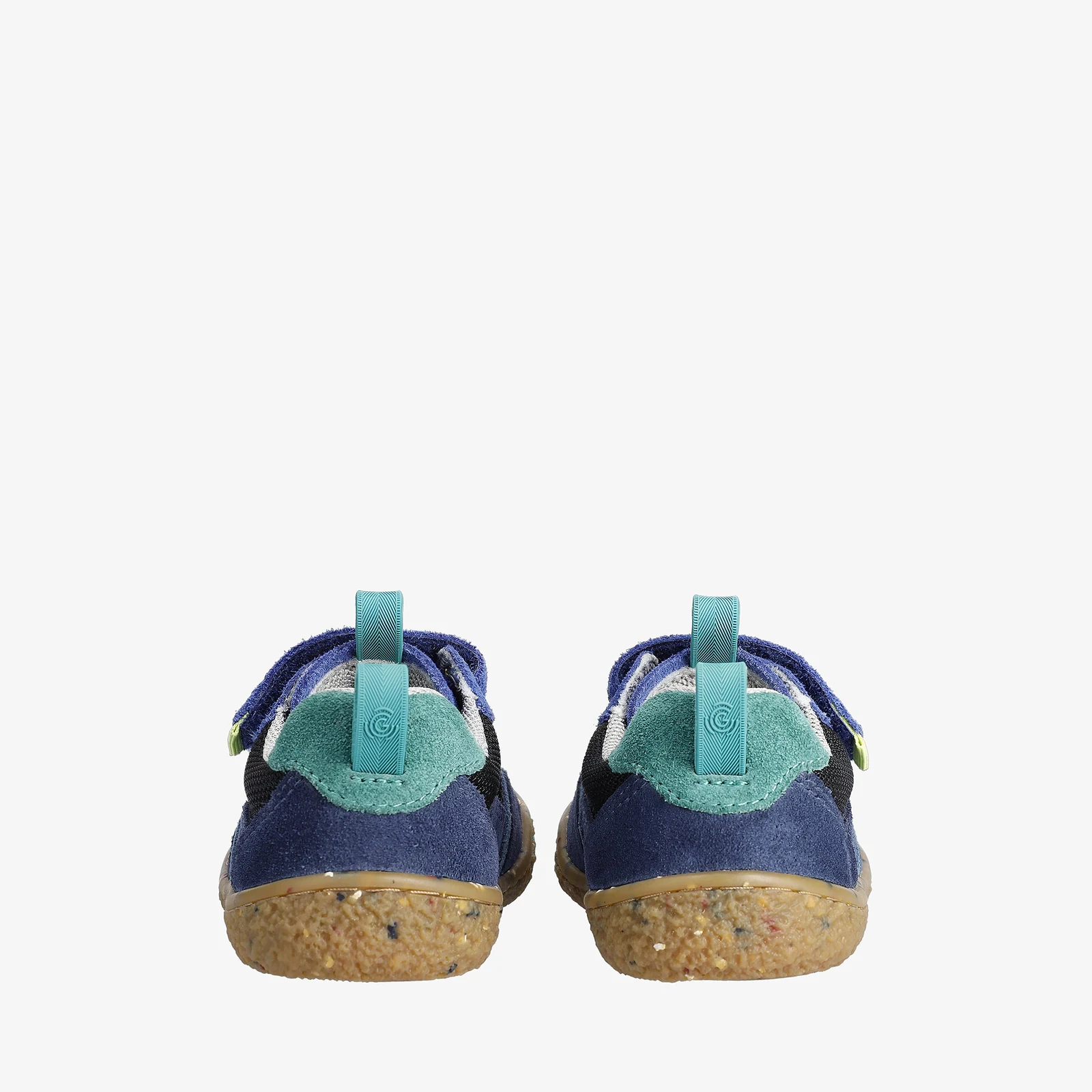 Детские кроссовки Groundies Lou 2.0 — Navy/Mint (Barefoot), фото 7