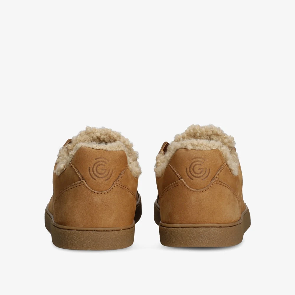Женские кроссовки Groundies Universe Teddy — Cognac (Barefoot), фото 6