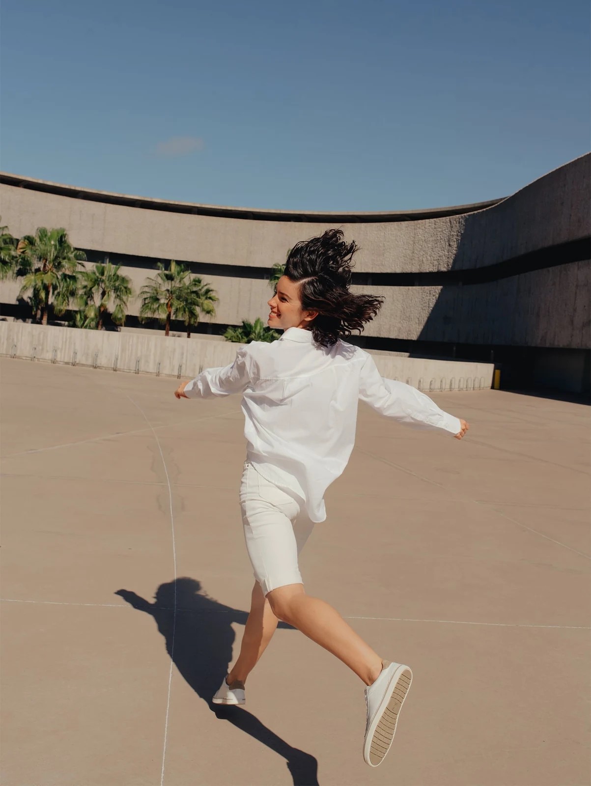 Женские кроссовки Groundies Galaxy — Weiß/Beige (Barefoot), фото 6