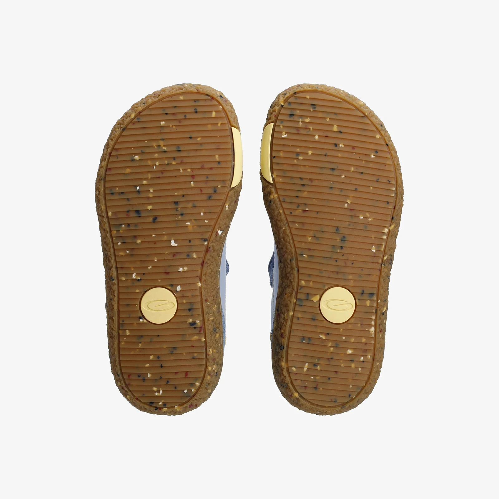 Детские кроссовки Groundies Panama Kids — Sky Blue/Lemon Cream (Barefoot), фото 5