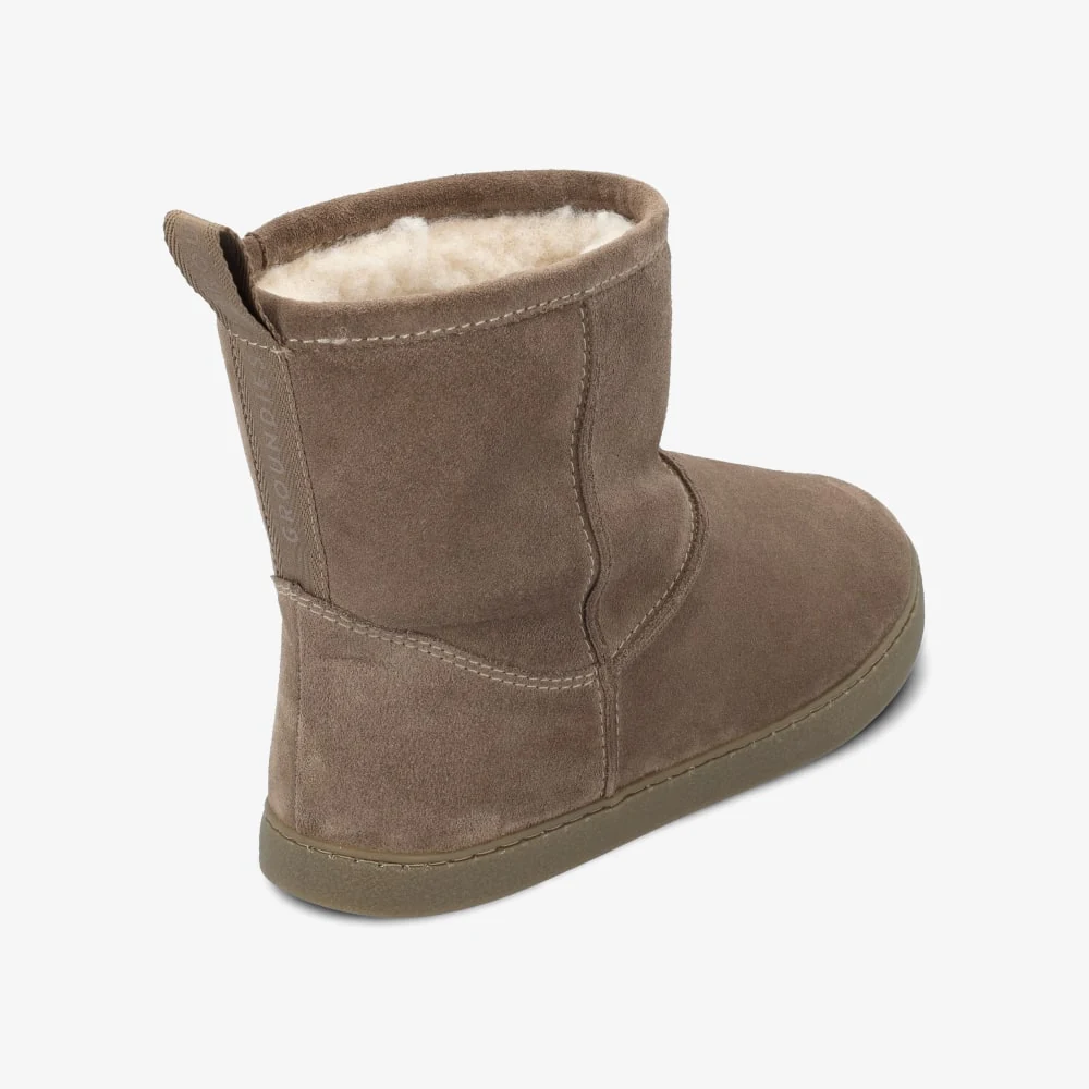 Женские ботинки Groundies Cozy Boot 2.0 — Taupe (Barefoot), фото 6