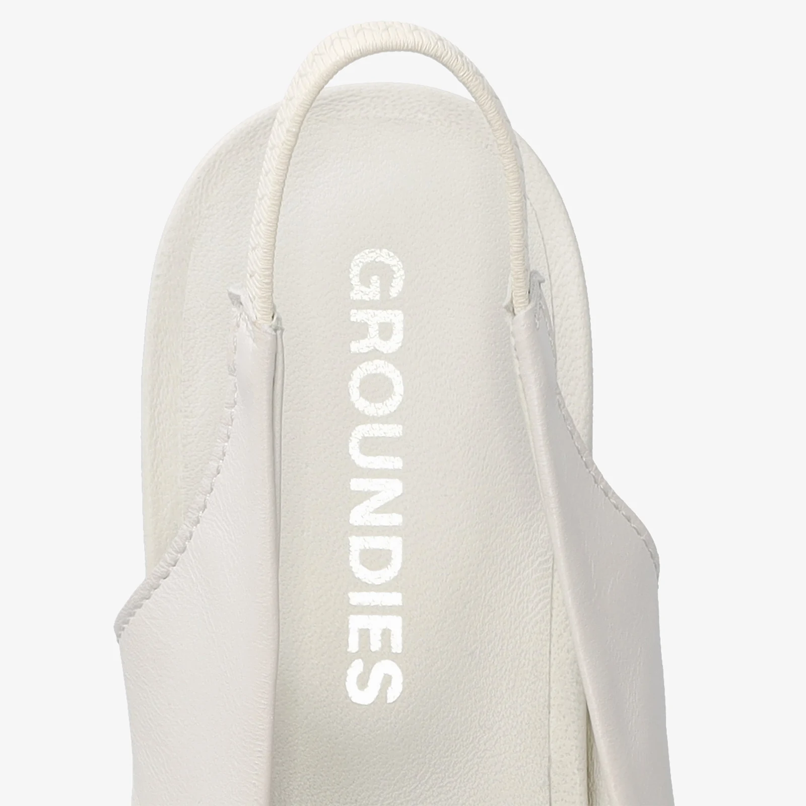 Женские балетки Groundies Arc — Off-White (Barefoot), фото 5