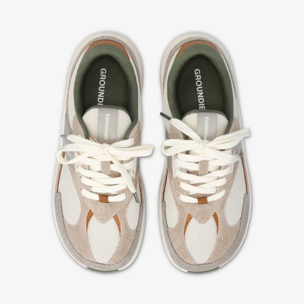 Мужские кроссовки Groundies Starlite 2.0 — Beige/Caramel (Barefoot), фото 4