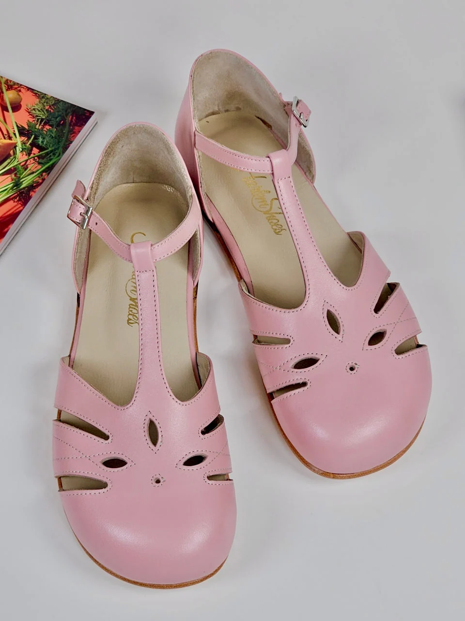 Harlem Rosy — розовая кожа, Zero Drop — подошва из неолита, фото 7