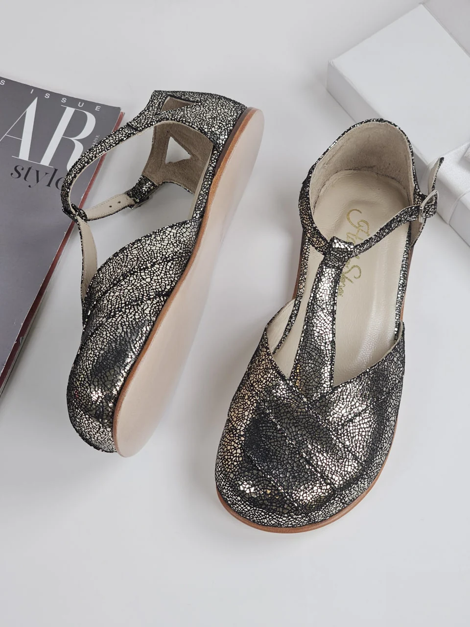Harlem Sugar — замша оттенка Grey Stone, Zero Drop — подошва из неолита, фото 2