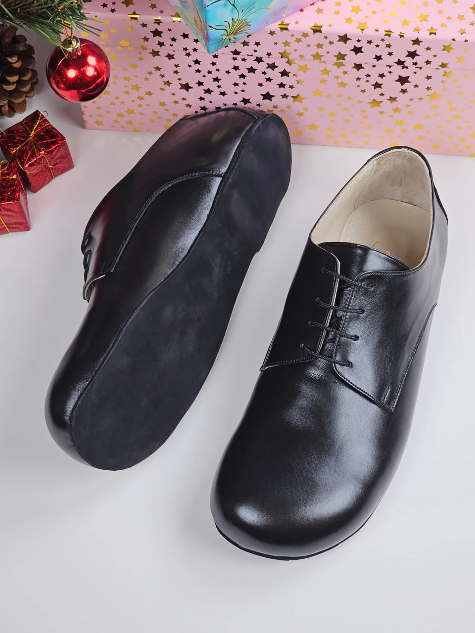 Harlem Frankie — чёрная кожа, Zero Drop — Flexible suede, фото 1 из 4
