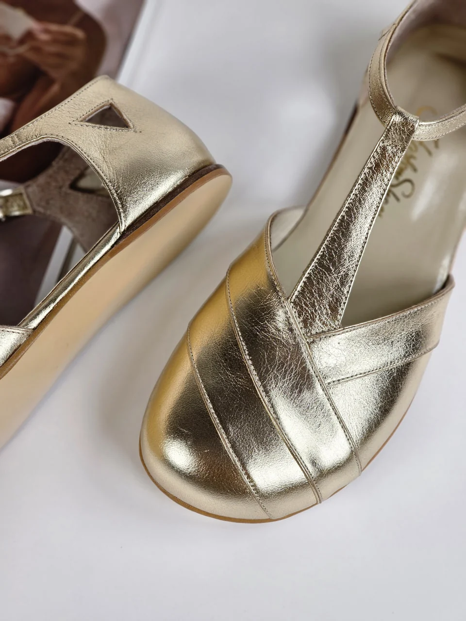 Harlem Sugar — кожа оттенка Platinum Gold, Zero Drop — подошва из неолита, фото 3