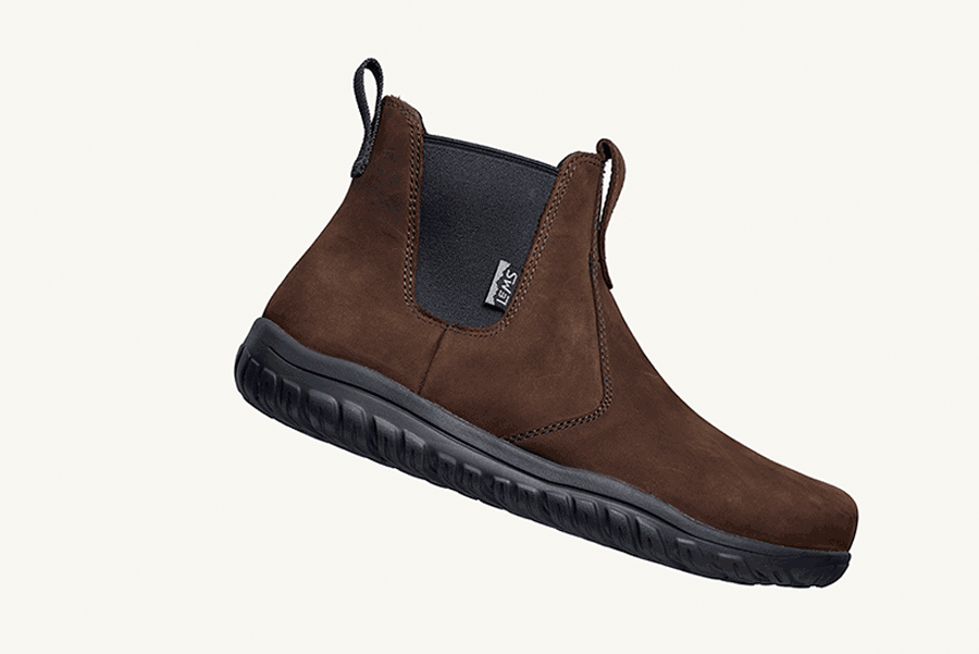 Lems Chelsea Barefoot Boot Waterproof — Obsidian (женские), фото 3