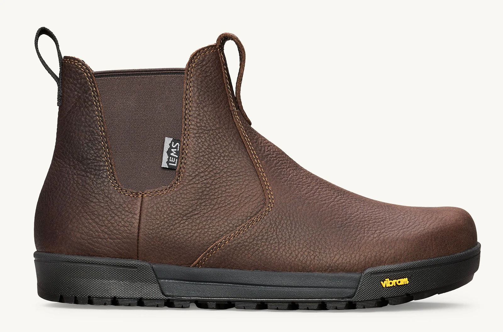 Lems Chelsea Boot Tuff Pro Waterproof — Dark Roast (мужские), фото 3