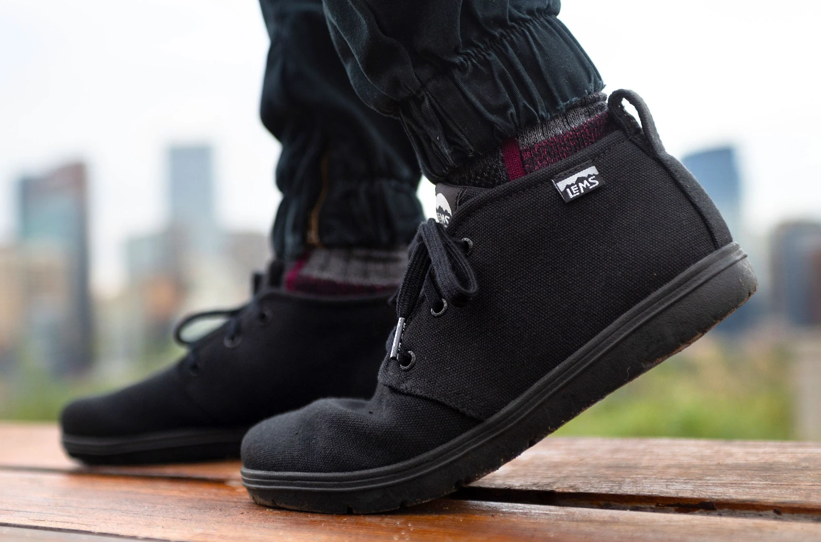 Lems Chukka Canvas (Discontinued) — Blackout - FINAL SALE (мужские), фото 2