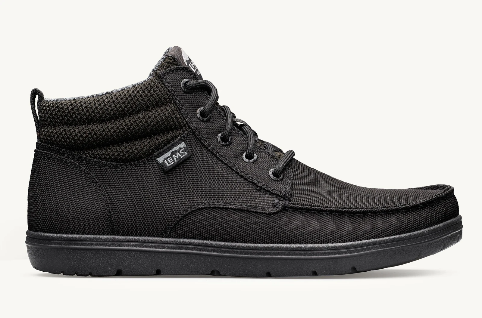 Lems Boulder Boot Mid Vegan (Discontinued) — Jet Black - FINAL SALE (мужские), фото 3