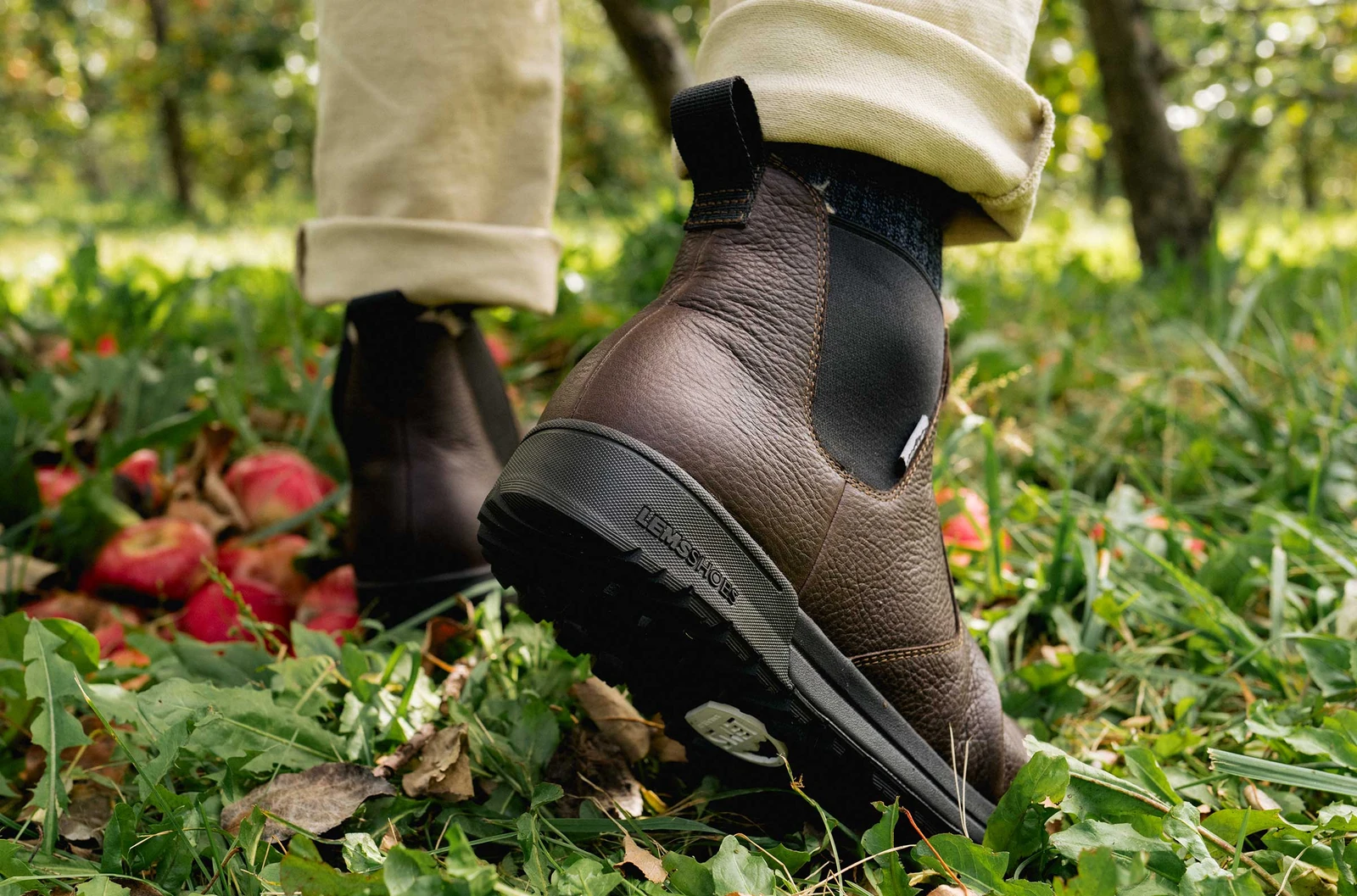 Lems Chelsea Boot Tuff Waterproof — Dark Roast (мужские), фото 2