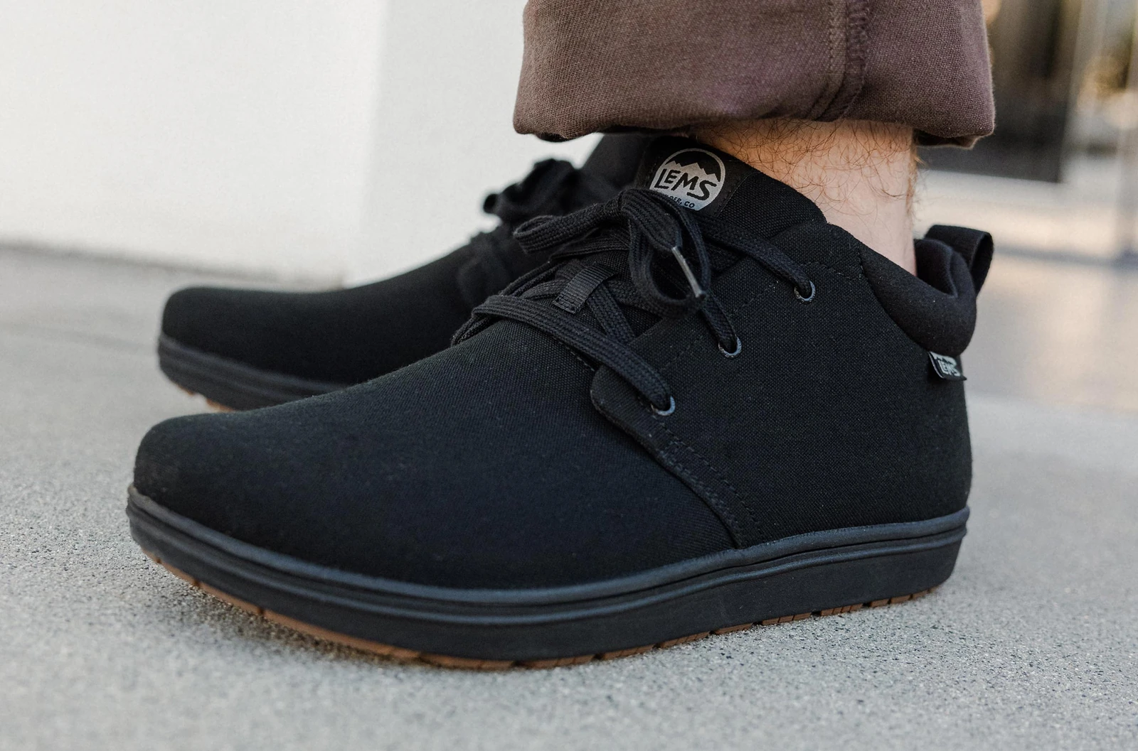 Lems Chukka Grip — Blackout (Canvas) (мужские), фото 2