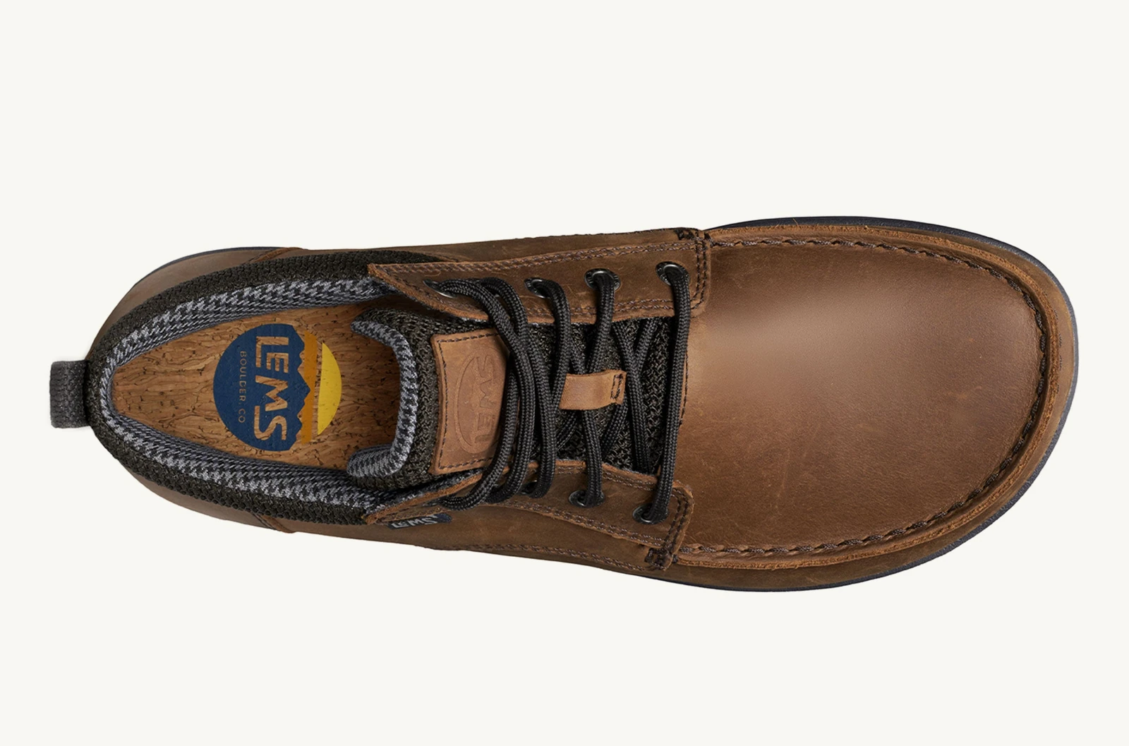 Lems Boulder Boot Mid Leather (Discontinued) — Umber (мужские), фото 5