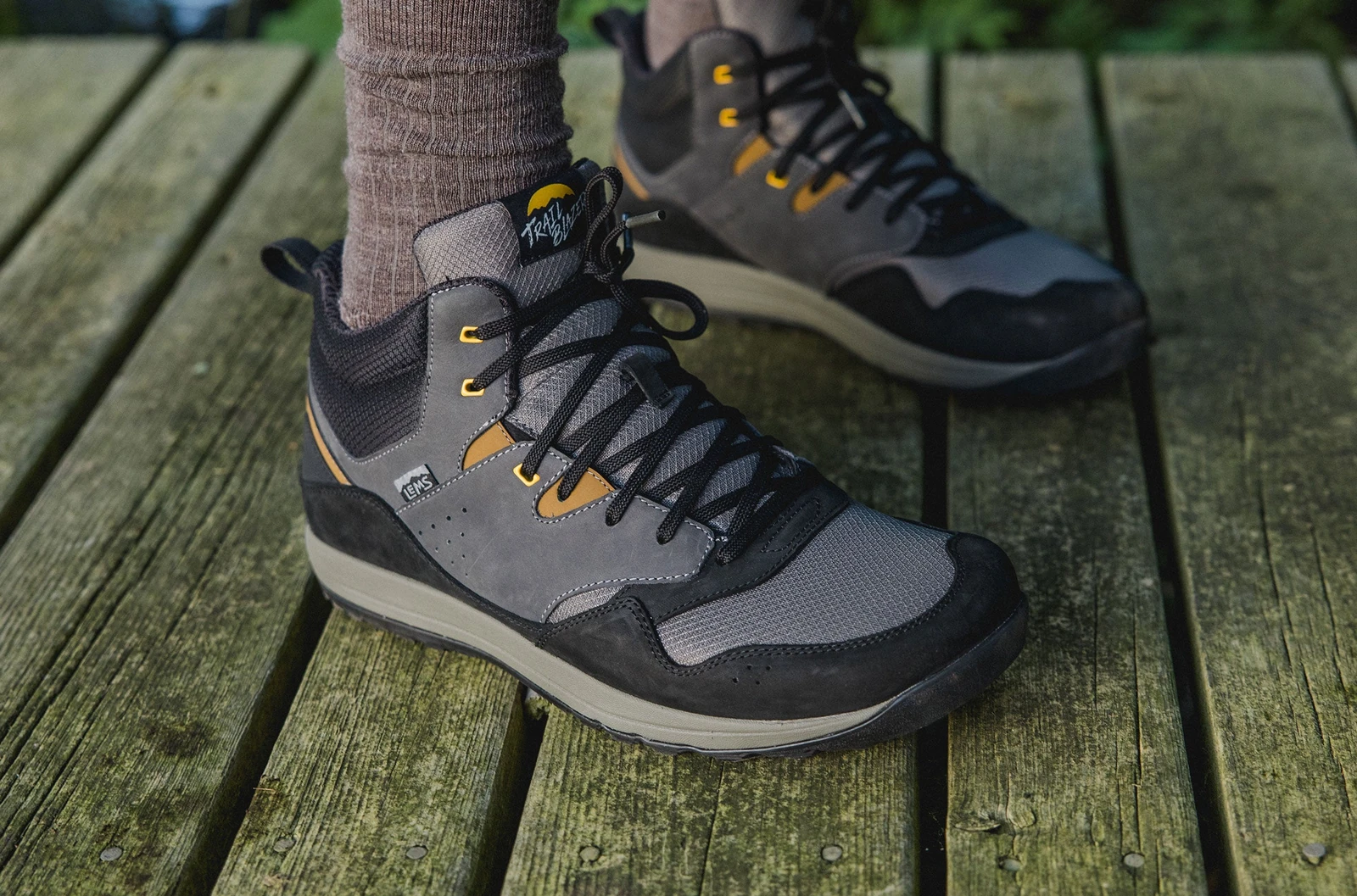 Lems Trail Blazer Mid Waterproof — Knight Storm (мужские), фото 2