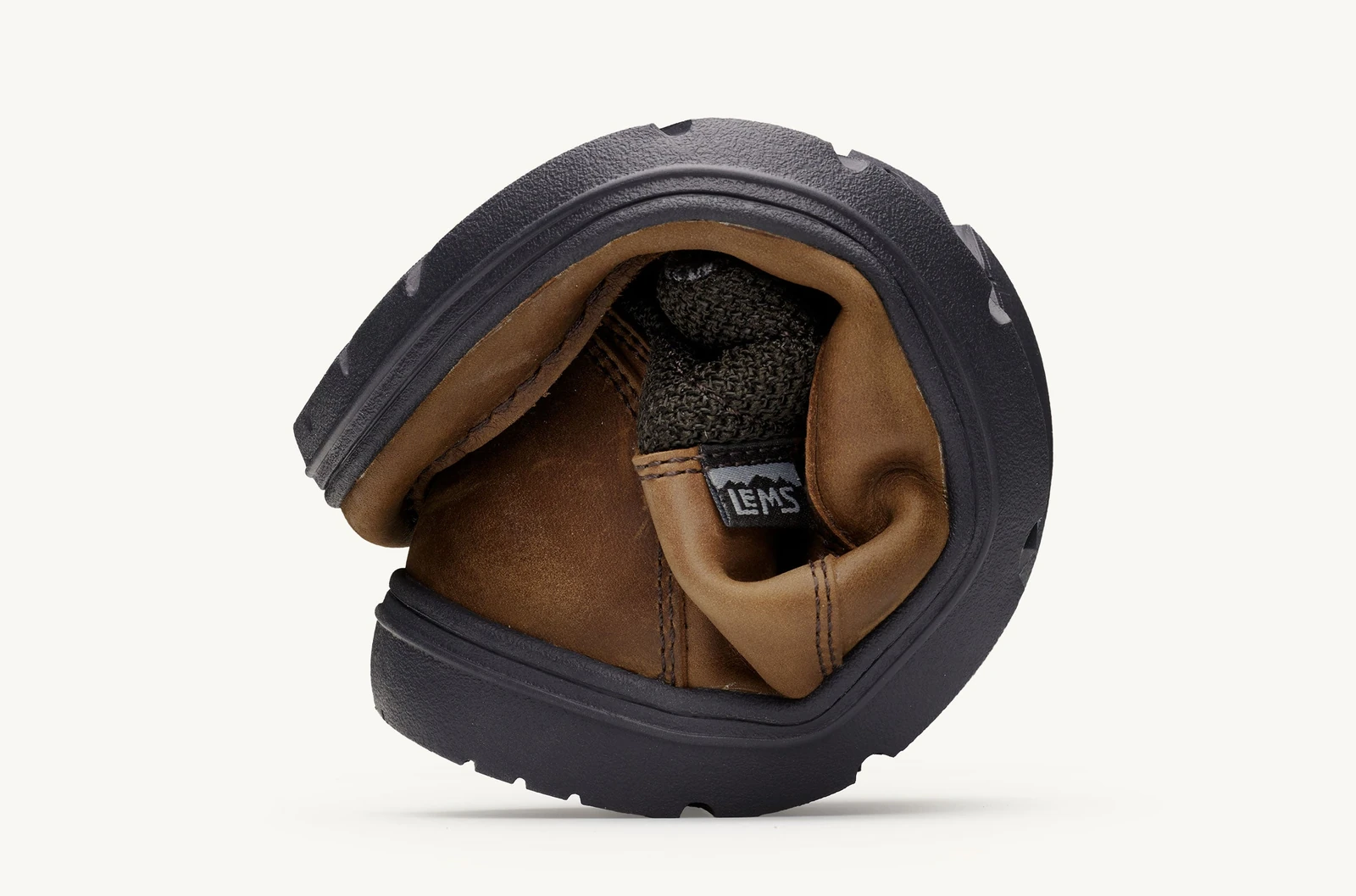 Lems Boulder Boot Mid Leather (Discontinued) — Umber (мужские), фото 7